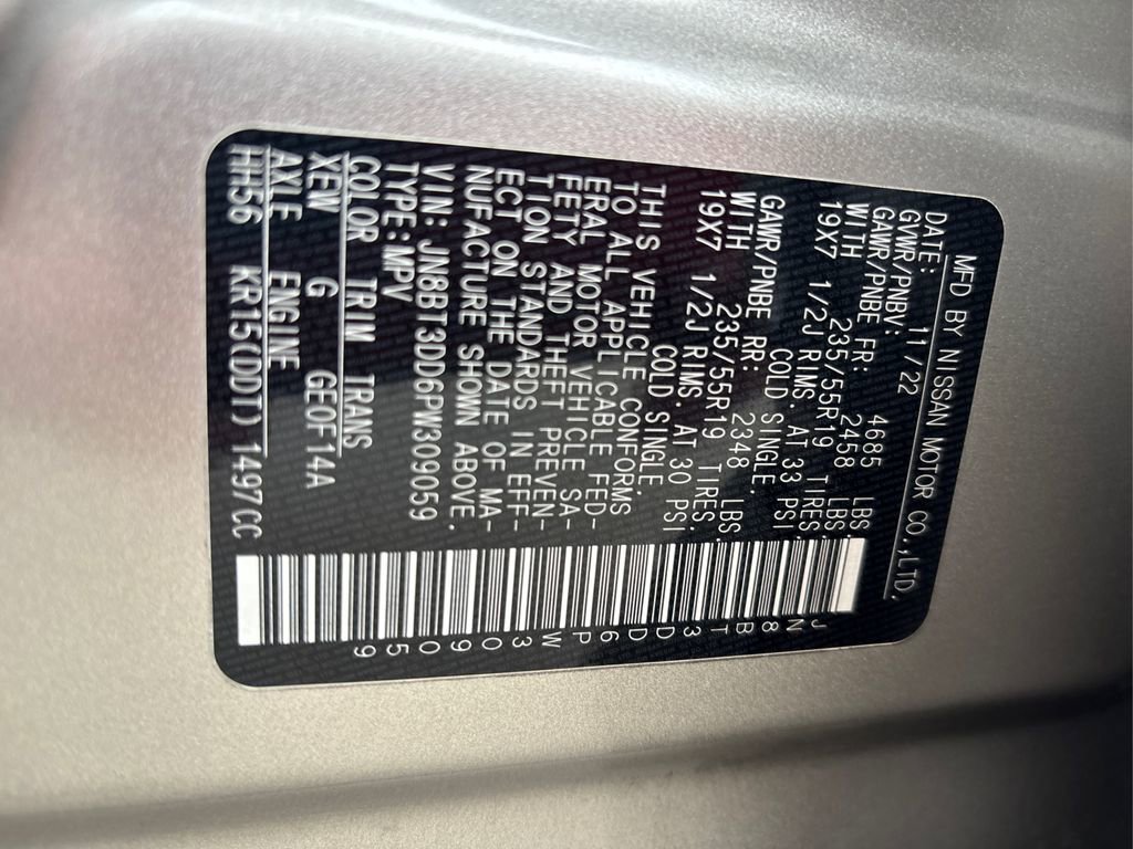 Used 2023 Nissan Rogue Platinum w/ Platinum Premium Package image 18