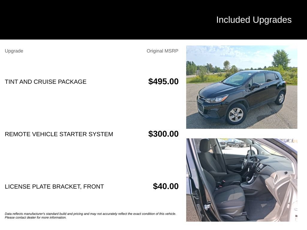 Used 2022 Chevrolet Trax LS w/ Tint and Cruise Package AWD/4WD image 5