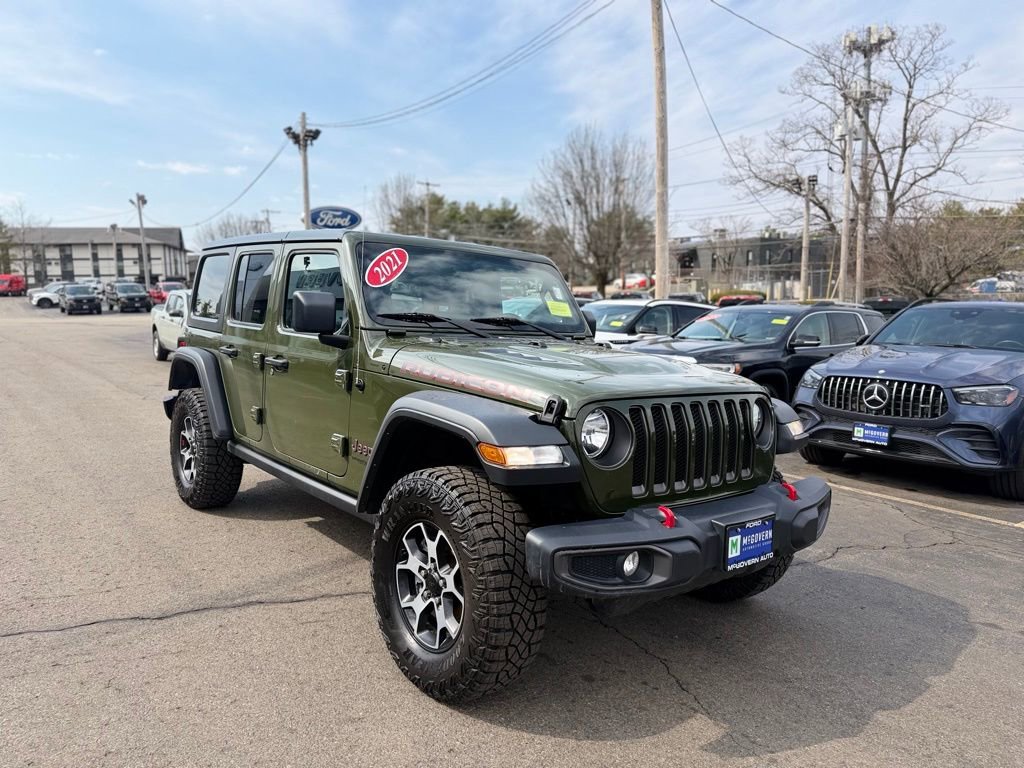 Used 2021 Jeep Wrangler Unlimited Rubicon w/ Cold Weather Group image 10