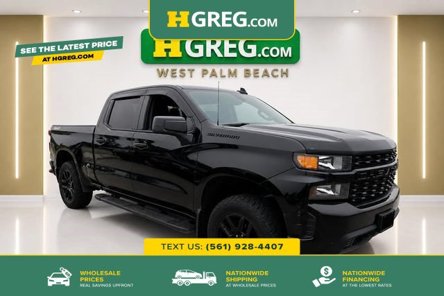 Used 2021 Chevrolet Silverado 1500 Custom w/ LPO, Blackout Package