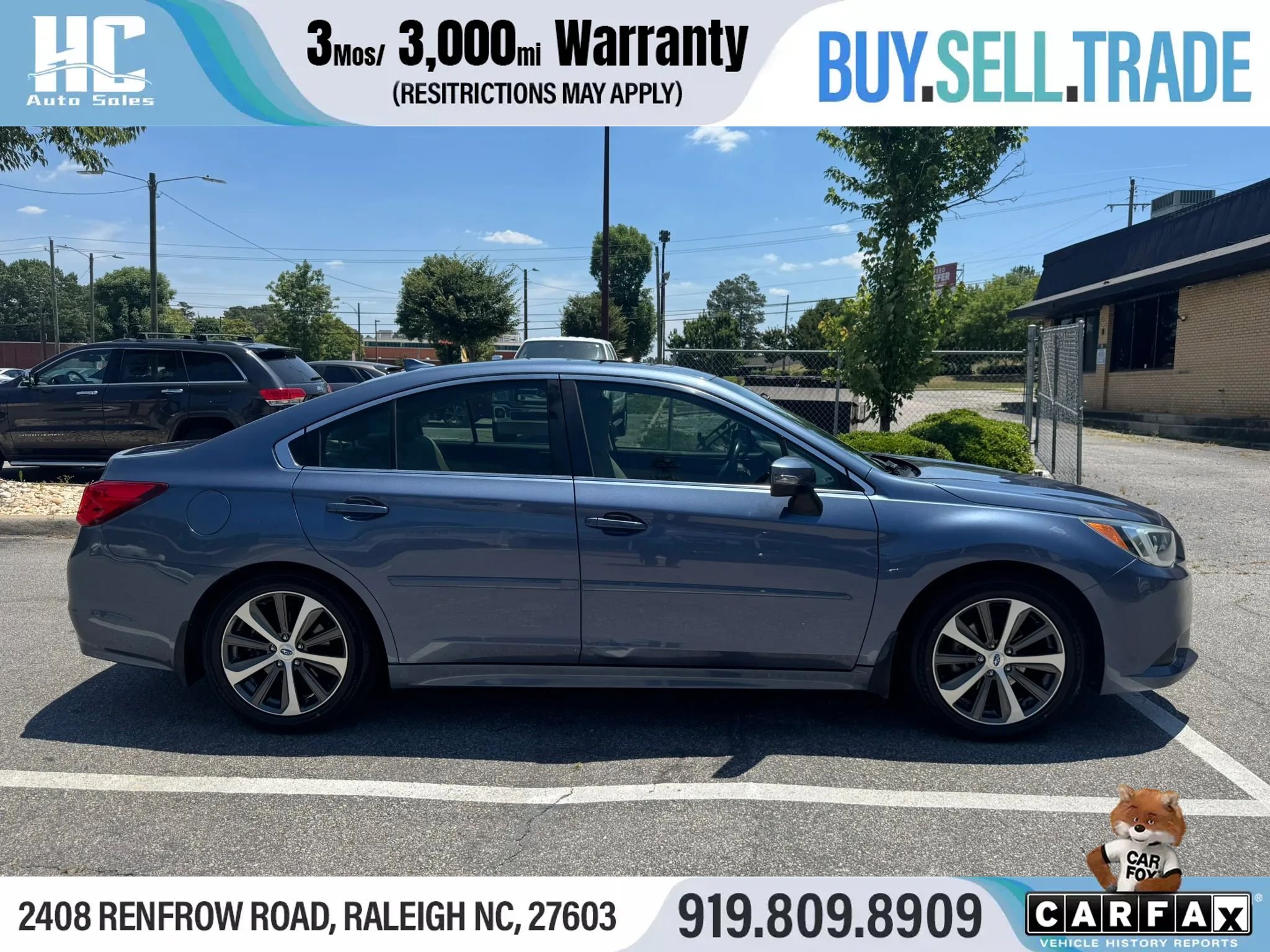 Used 2016 Subaru Legacy 2.5i Limited AWD/4WD image 6