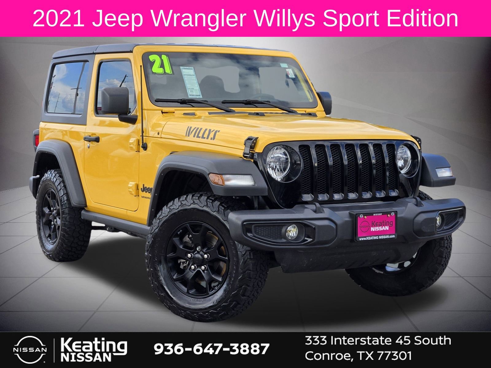 Used 2021 Jeep Wrangler Sport