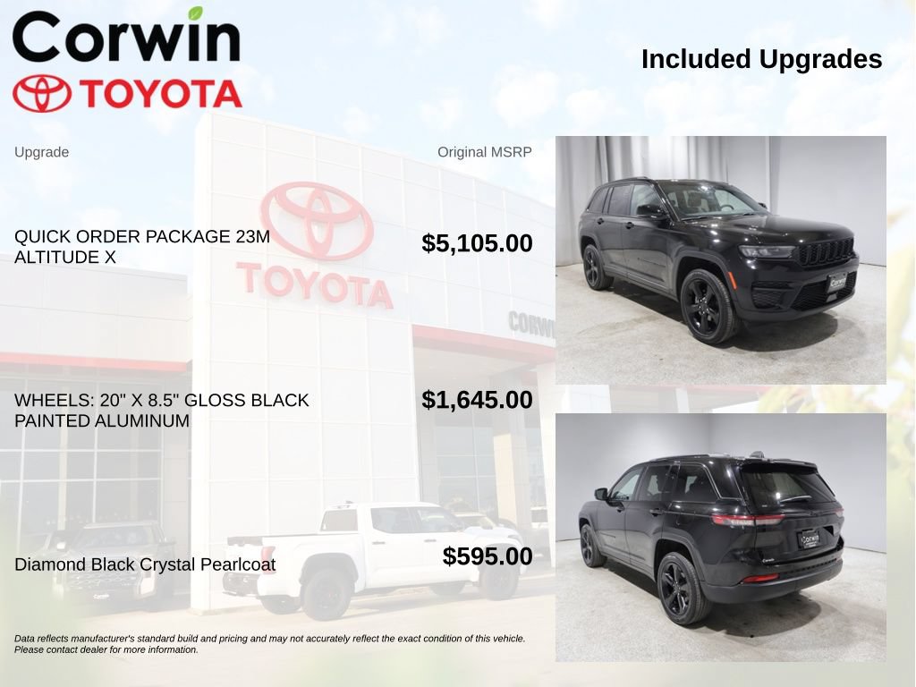 Used 2023 Jeep Grand Cherokee Altitude AWD/4WD image 4