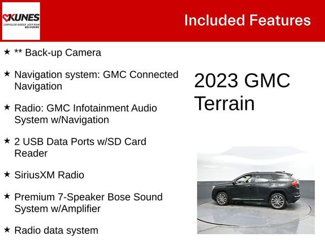 Used 2023 GMC Terrain Denali w/ Denali Premium Package image 3