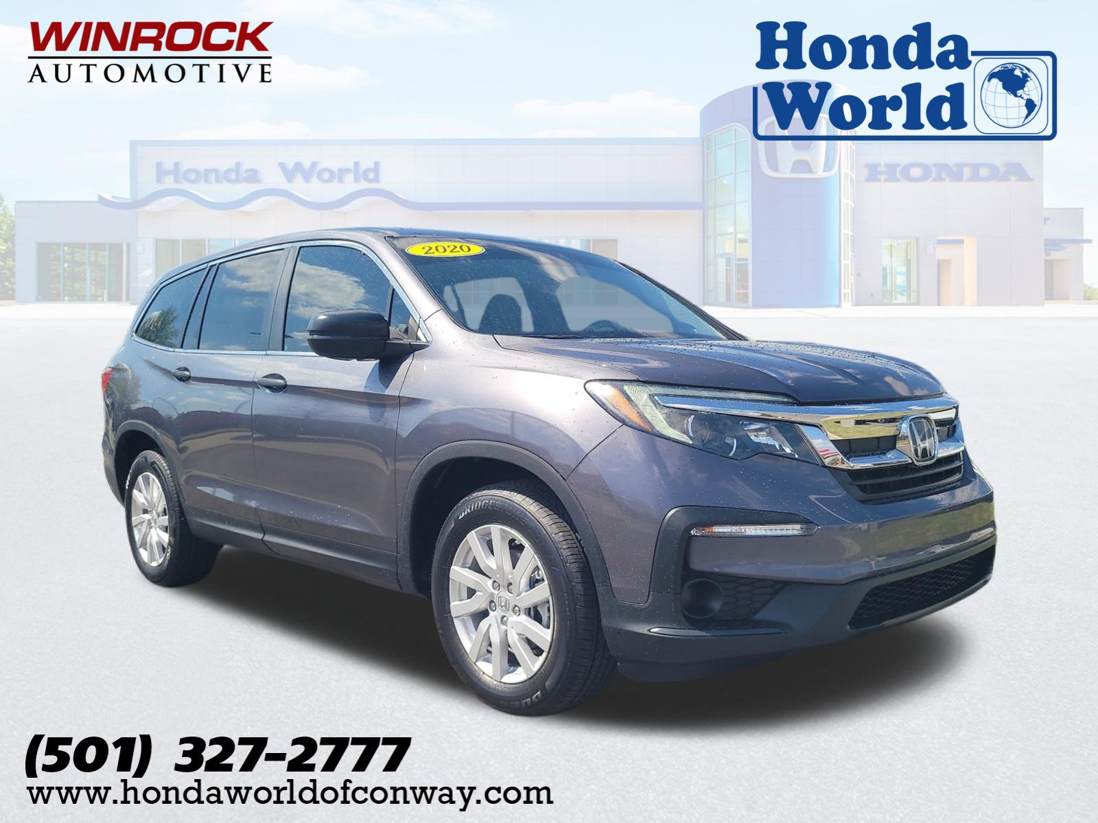 Certified 2020 Honda Pilot LX image 1