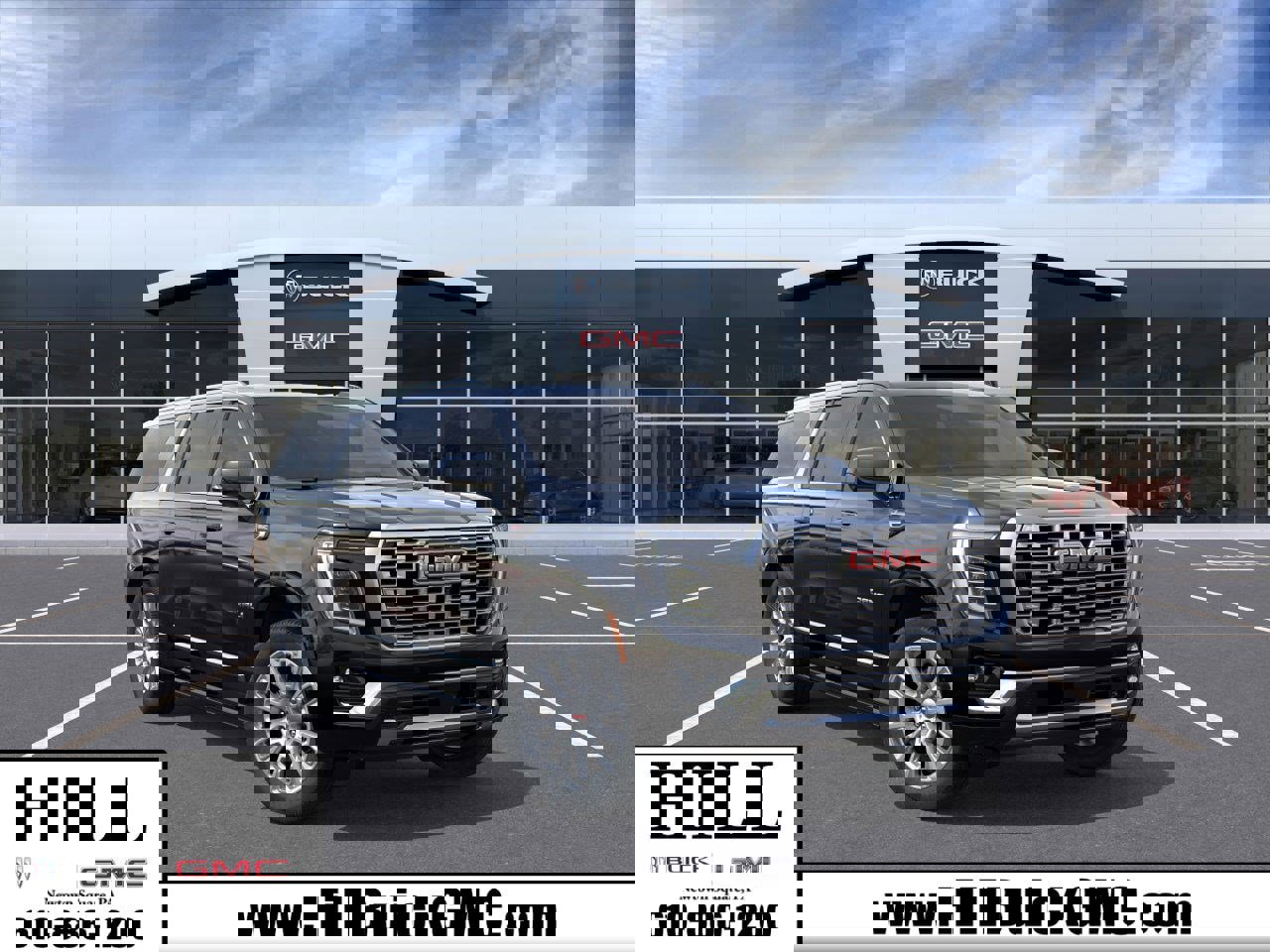 New 2026 GMC Yukon XL Denali w/ Sun & Power Step Package