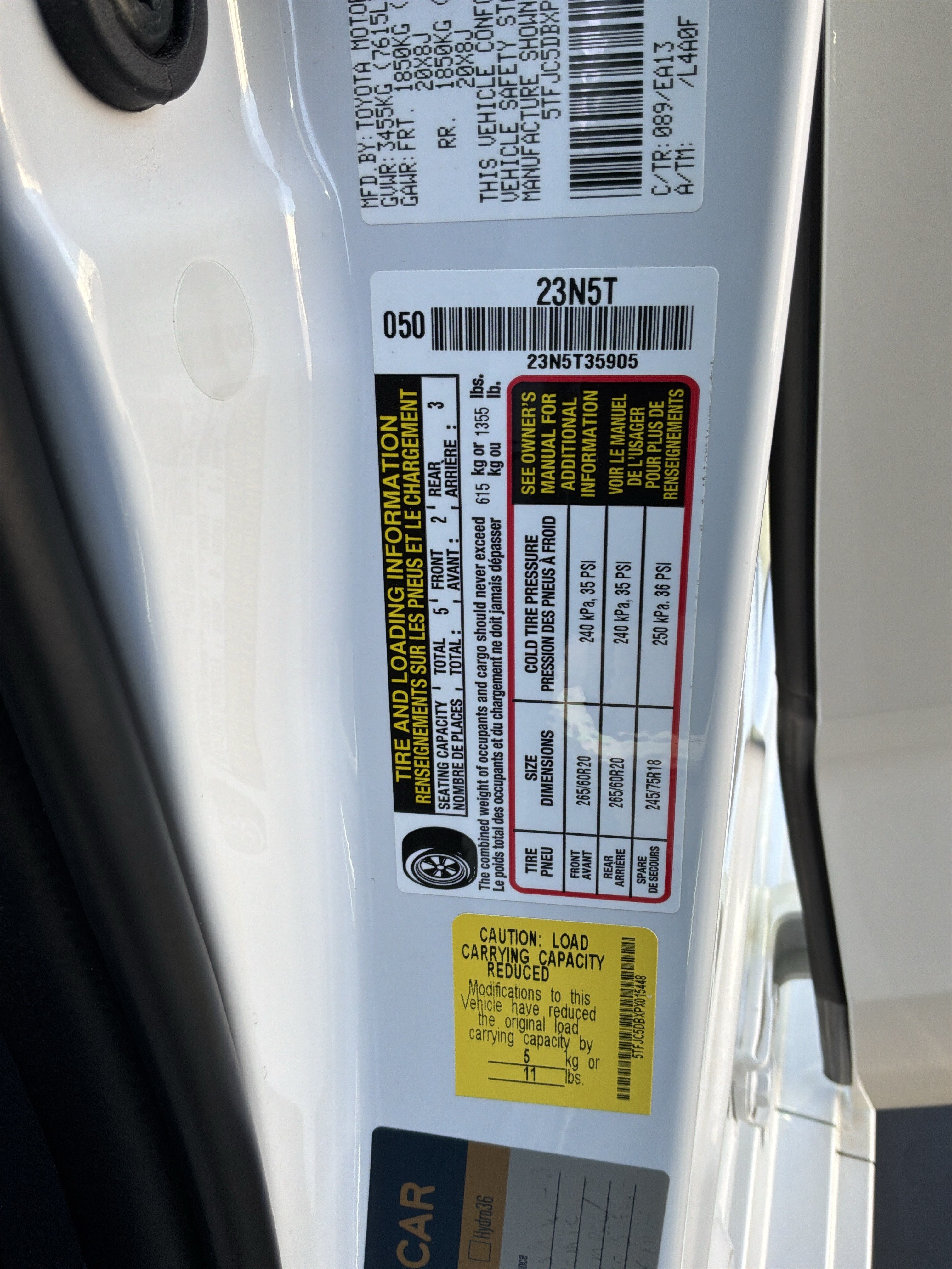 Used 2023 Toyota Tundra Limited w/ Power Package AWD/4WD image 35