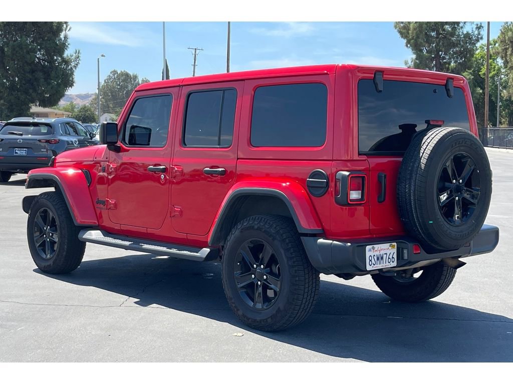 Used 2020 Jeep Wrangler Unlimited Sahara image 3