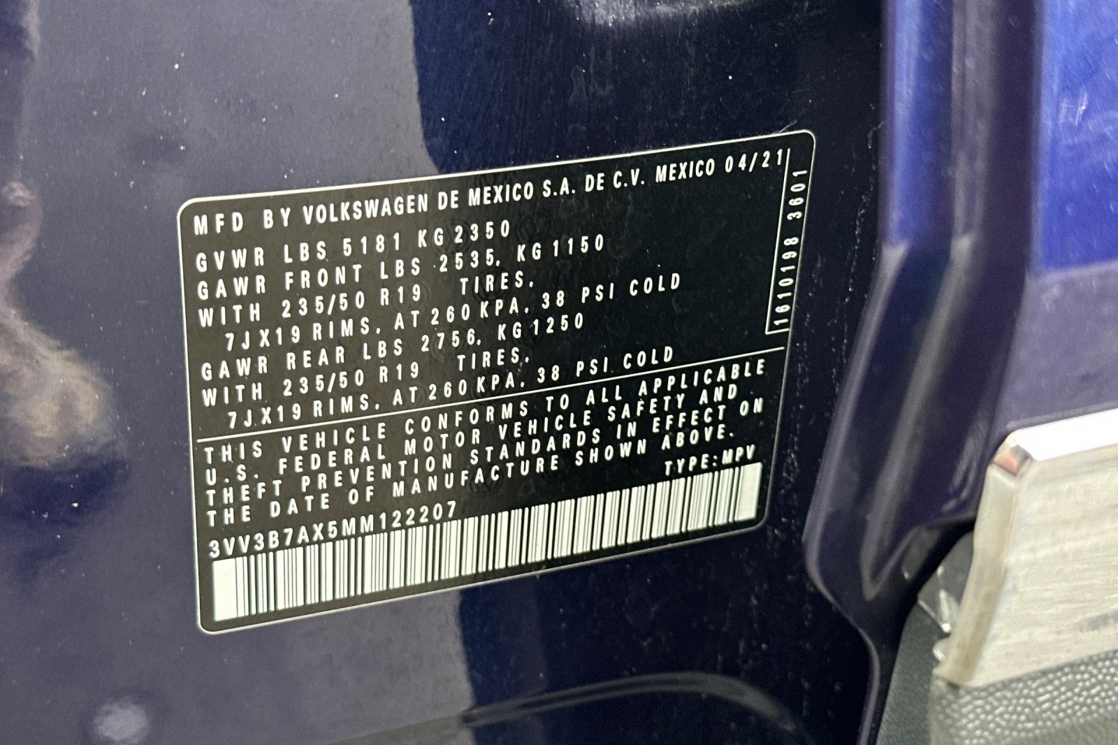 Used 2021 Volkswagen Tiguan S image 31