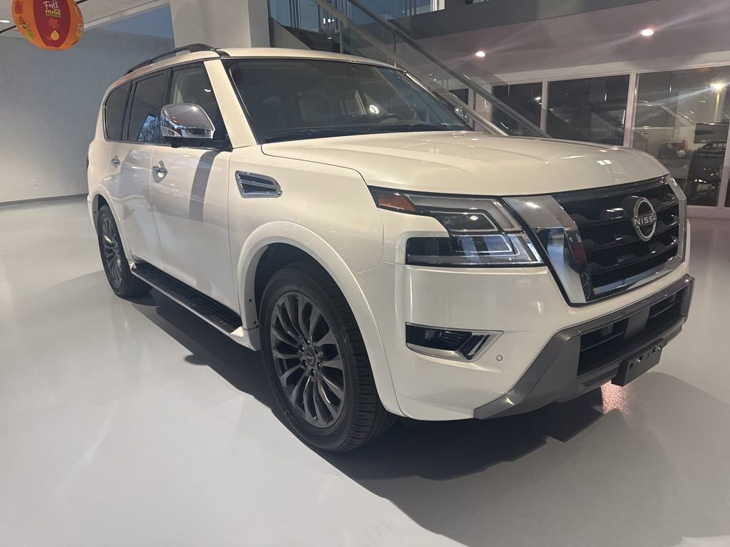 Used 2024 Nissan Armada Platinum w/ Captain's Chairs Package image 3