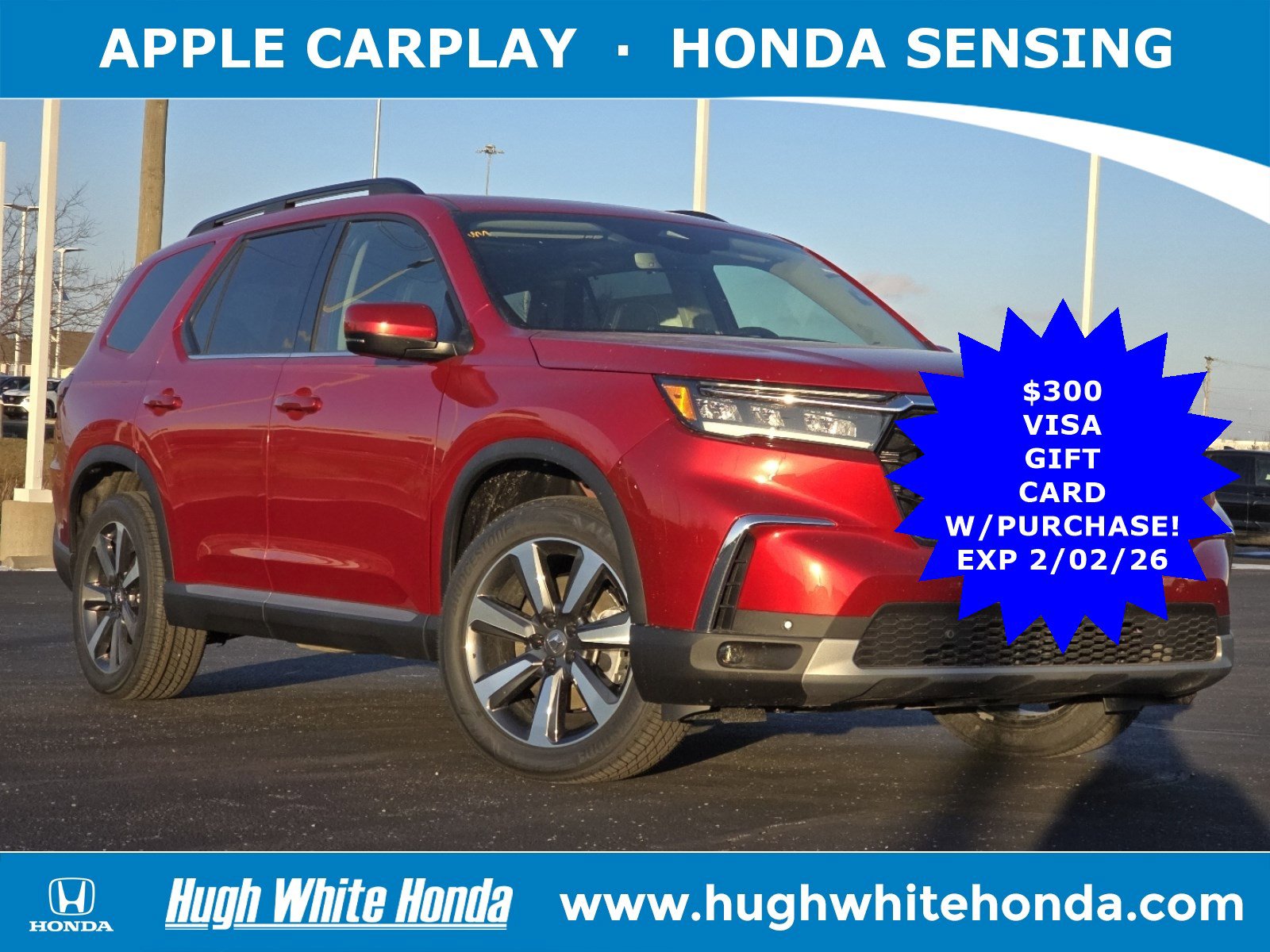 New 2025 Honda Pilot Touring