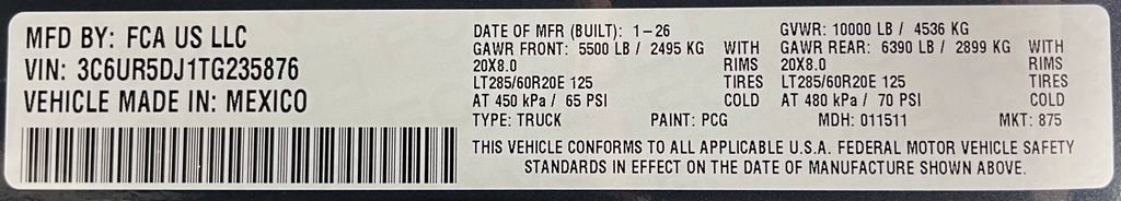 Used 2026 RAM 2500 Big Horn AWD/4WD image 61