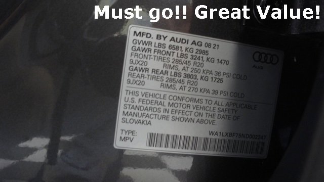 Used 2022 Audi Q7 3.0T Premium Plus w/ Premium Plus Package image 85