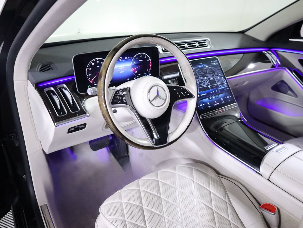 Certified 2022 Mercedes-Benz S 580 4MATIC Sedan w/ Rear Seat Package image 33