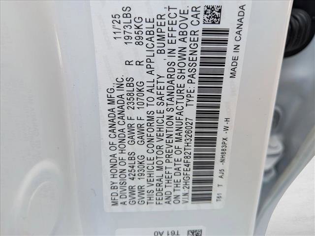 New 2026 Honda Civic Sport Touring image 15