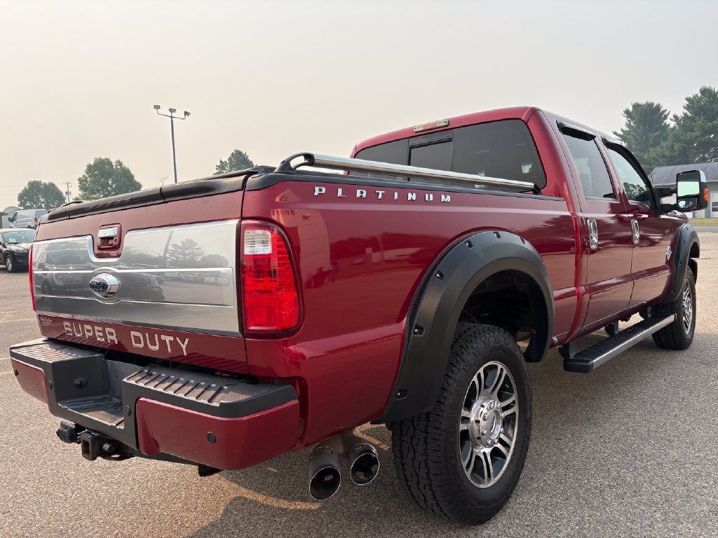 Used 2015 Ford F350 Platinum w/ Snow Plow Prep Package AWD/4WD image 7