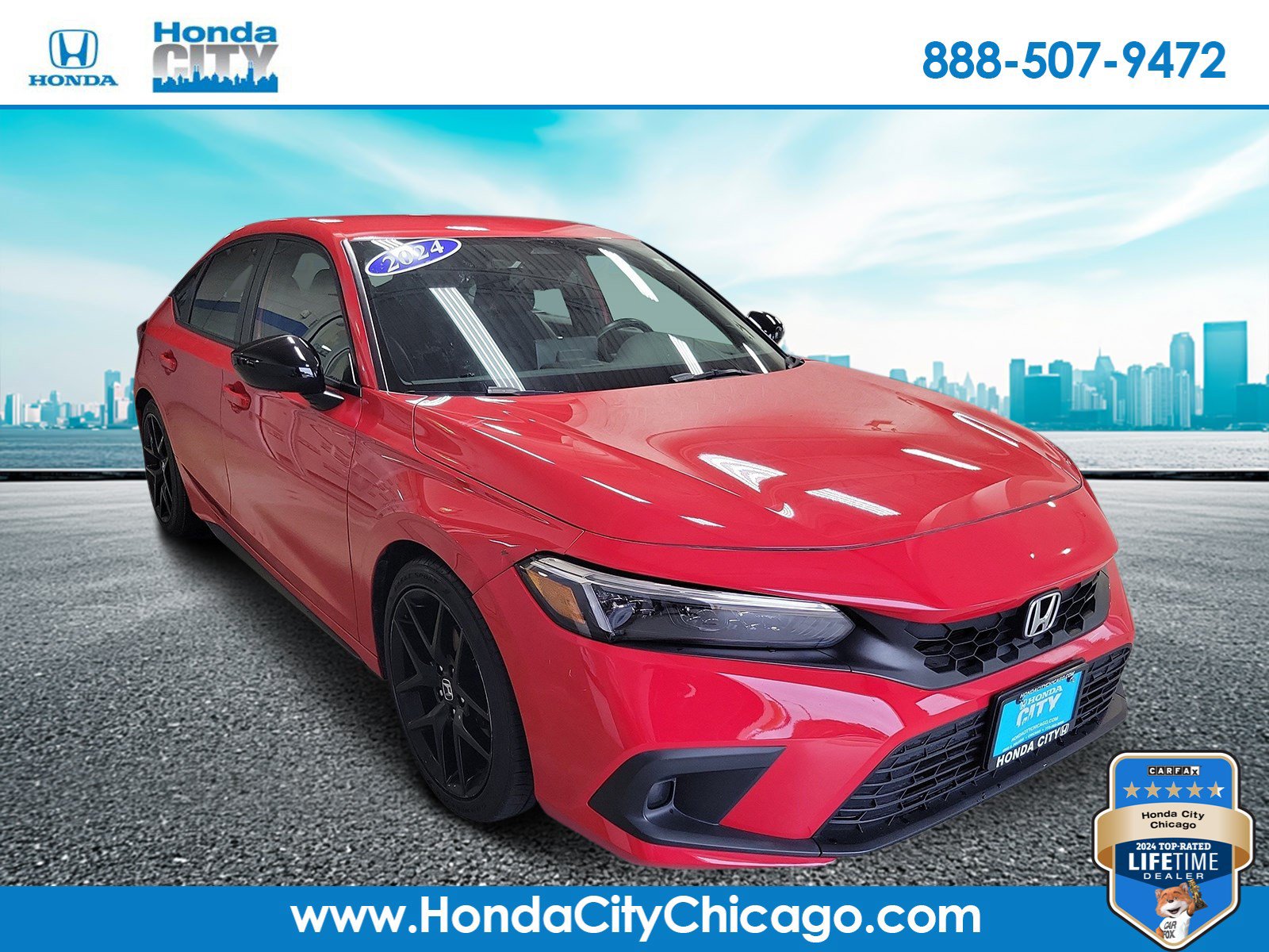 Certified 2024 Honda Civic Sport