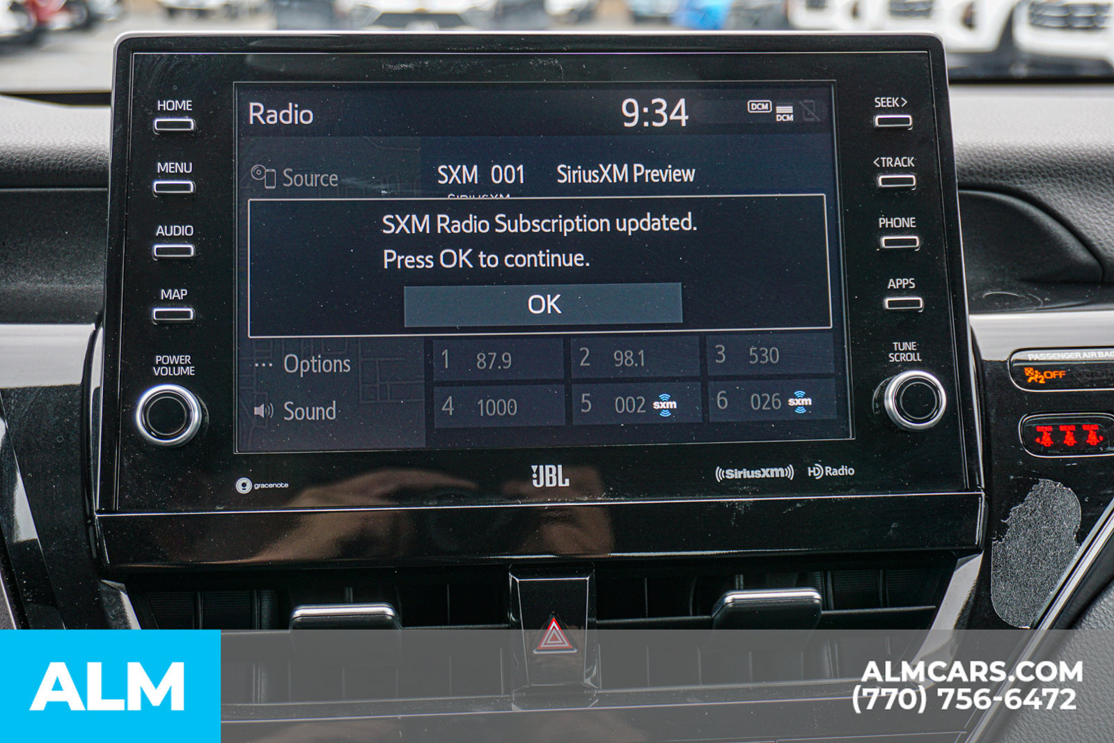 Used 2023 Toyota Camry XLE w/ Navigation Package FWD image 42