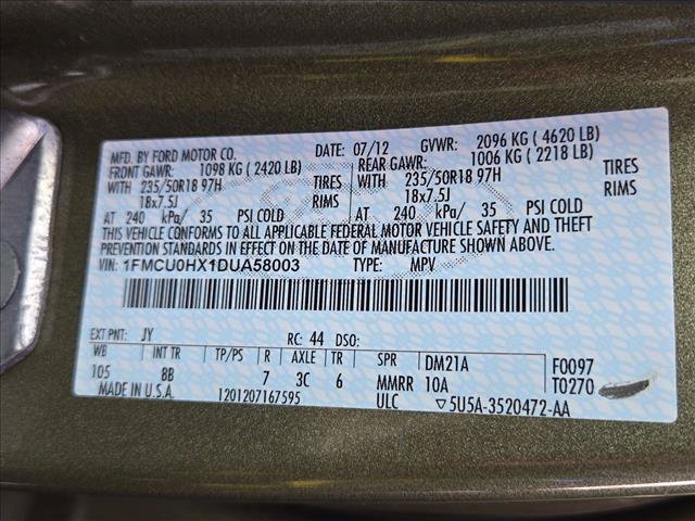 Used 2013 Ford Escape SEL FWD image 14