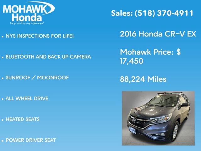 Used 2016 Honda CR-V EX image 7