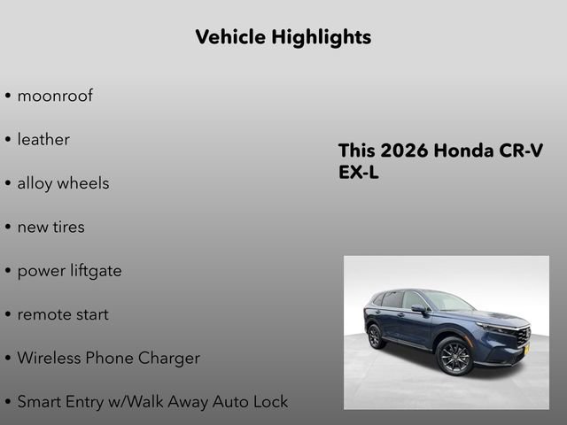 New 2026 Honda CR-V EX-L image 15
