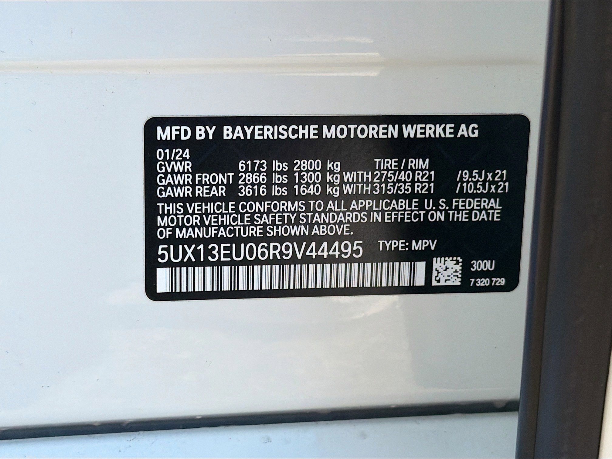 Used 2024 BMW X5 sDrive40i w/ M Sport Package image 43