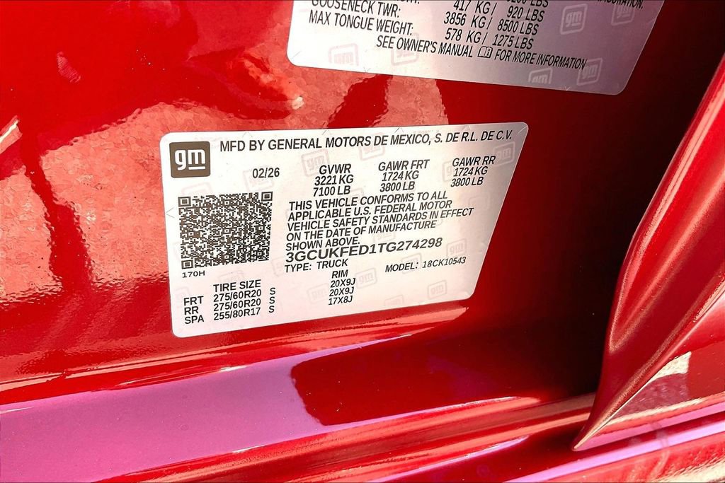 New 2026 Chevrolet Silverado 1500 LT Trail Boss w/ LT Trail Boss Premium Package image 8