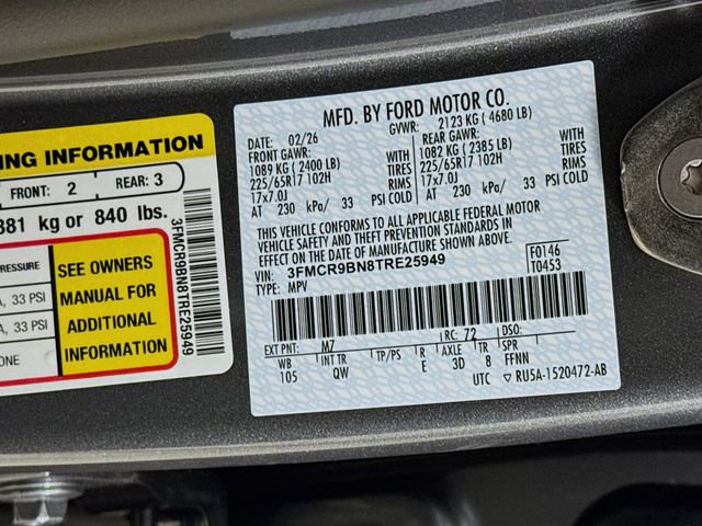 New 2026 Ford Bronco Sport Big Bend image 29