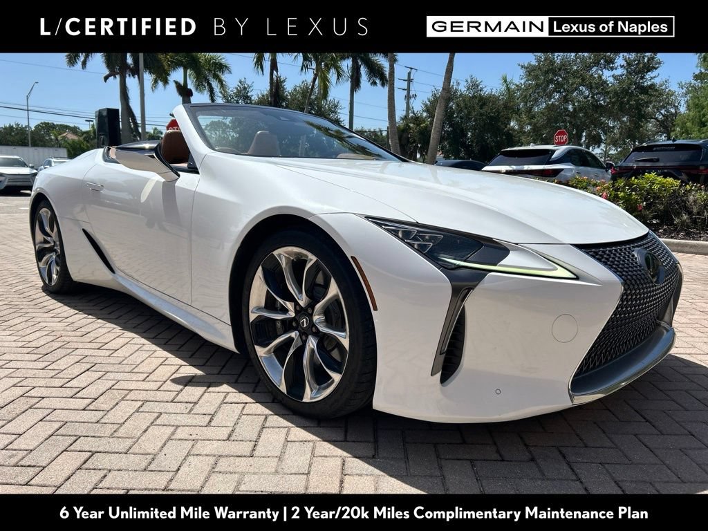 Used 2021 Lexus LC 500 Convertible w/ Touring Package