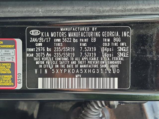 Used 2017 Kia Sorento SX AWD/4WD image 19
