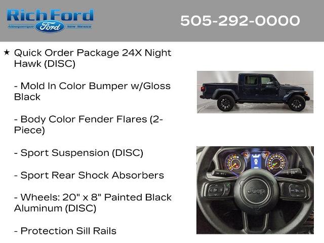 Used 2025 Jeep Gladiator Sport image 22