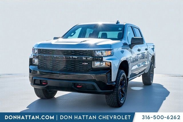 Used 2021 Chevrolet Silverado 1500 Custom Trail Boss w/ LPO, Dark Essentials Package