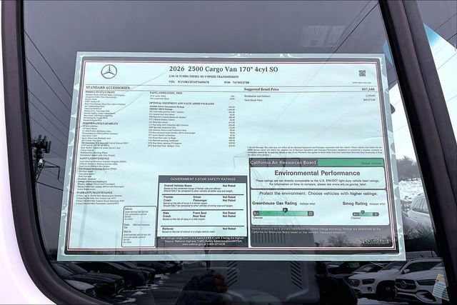 New 2026 Mercedes-Benz Sprinter 2500 image 17