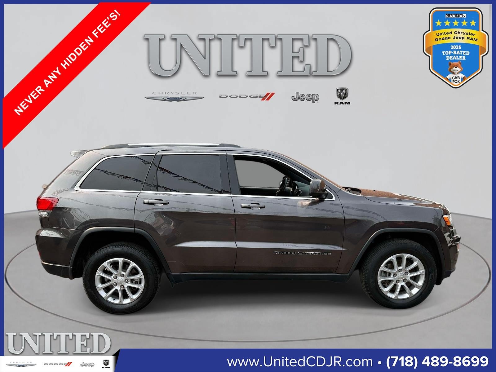 Certified 2021 Jeep Grand Cherokee Laredo X AWD/4WD image 2