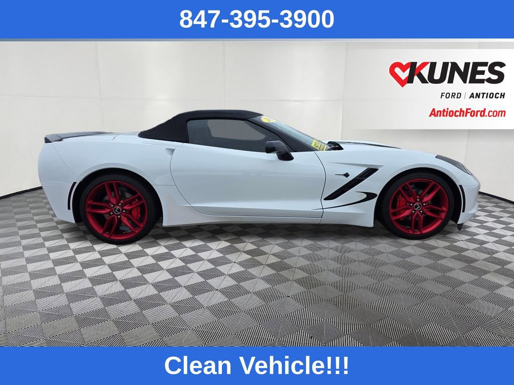 Used 2015 Chevrolet Corvette Stingray Convertible w/ 3LT Preferred Equipment Group image 8