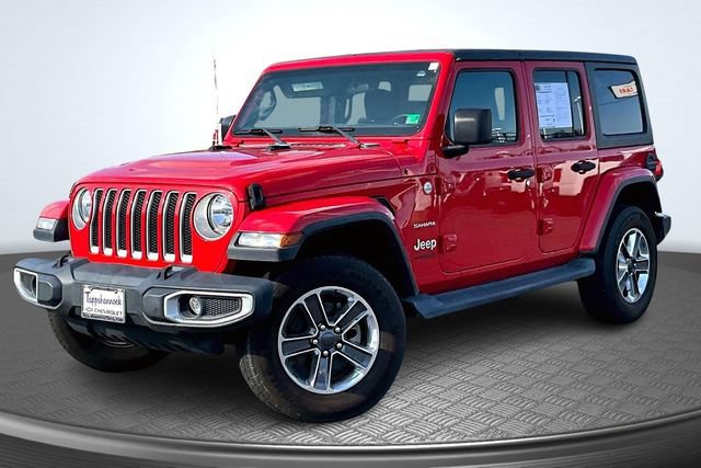 Used 2021 Jeep Wrangler Unlimited Sahara AWD/4WD image 1