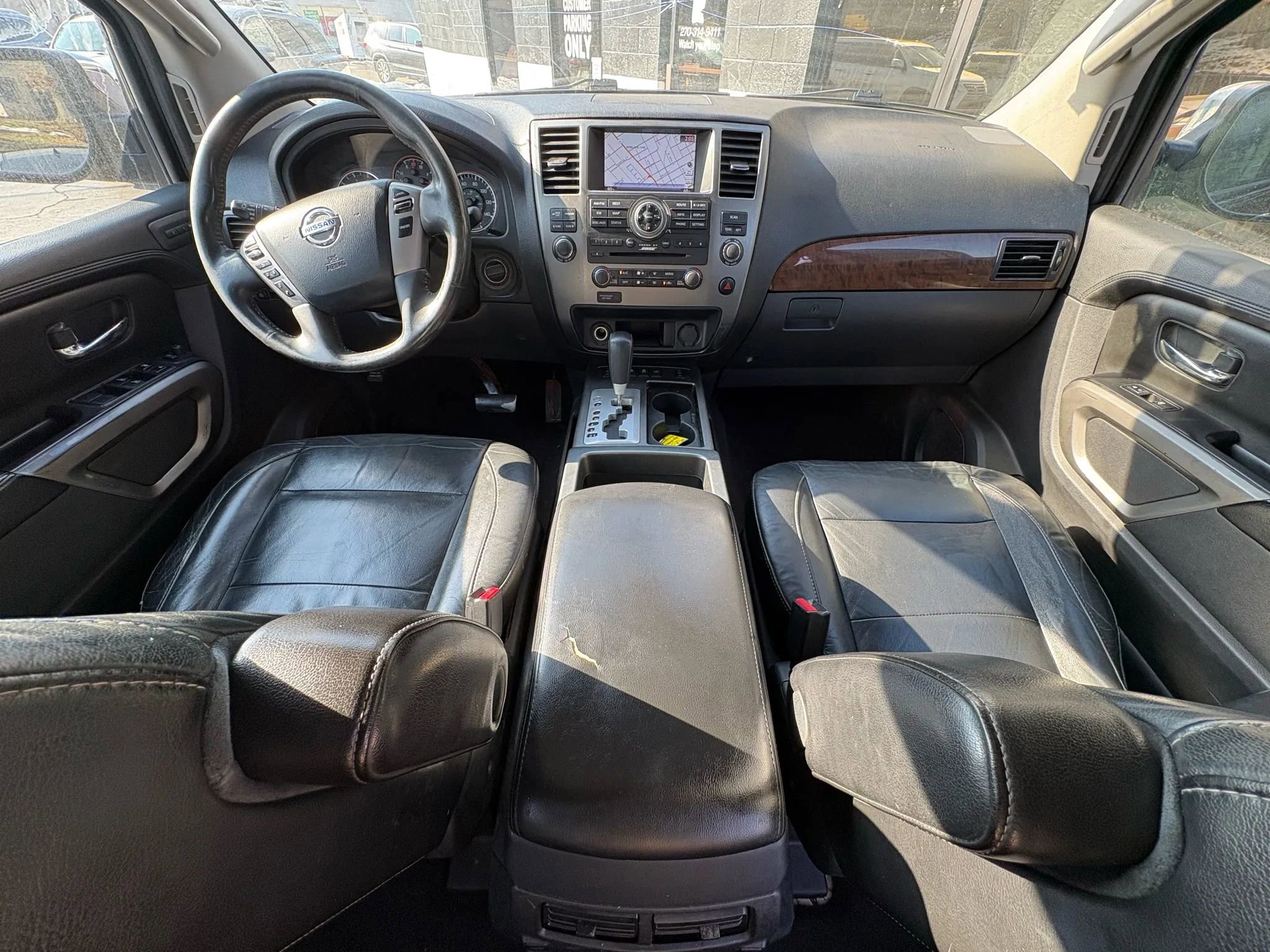 Used 2015 Nissan Armada Platinum w/ 2nd Row Captain Seat Package RWD image 21