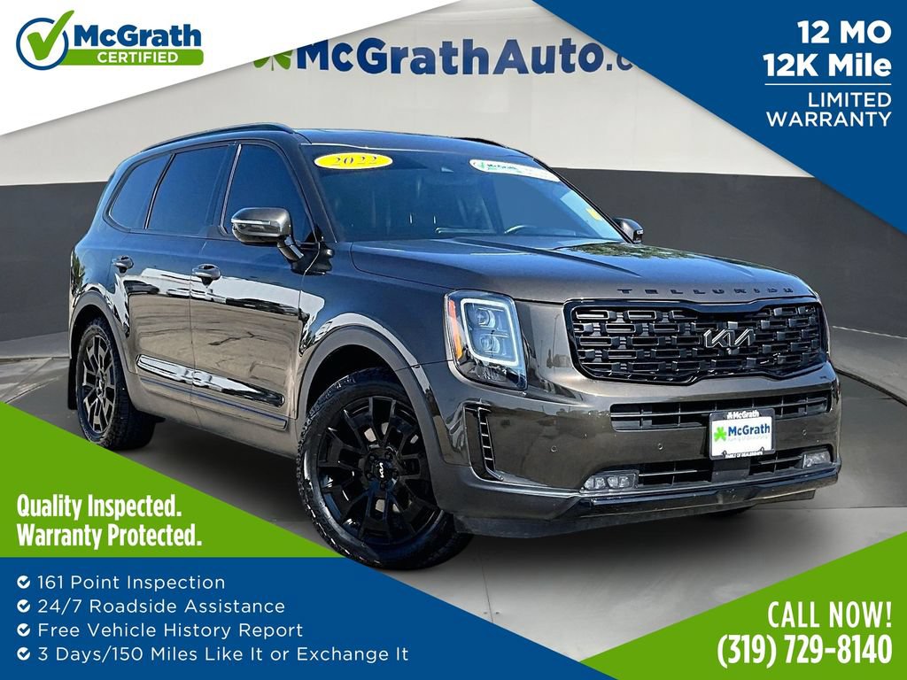 Used 2022 Kia Telluride SX w/ SX Prestige Package AWD/4WD image 1