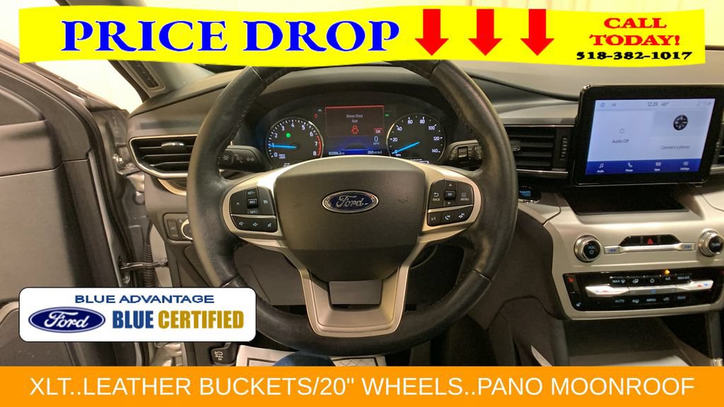 Certified 2022 Ford Explorer XLT w/ Equipment Group 202A AWD/4WD image 33