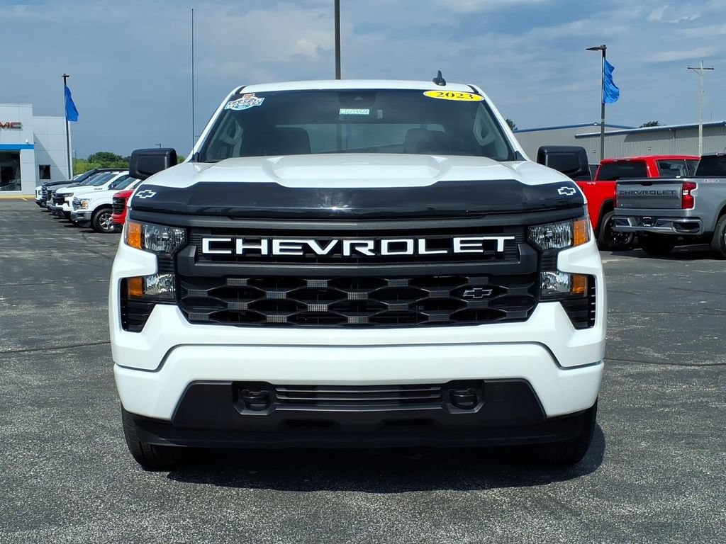 Used 2023 Chevrolet Silverado 1500 Custom w/ LPO, Dark Essentials Package AWD/4WD image 2