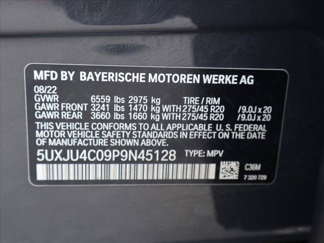 Used 2023 BMW X5 M50i w/ Parking Assistance Package AWD/4WD image 30