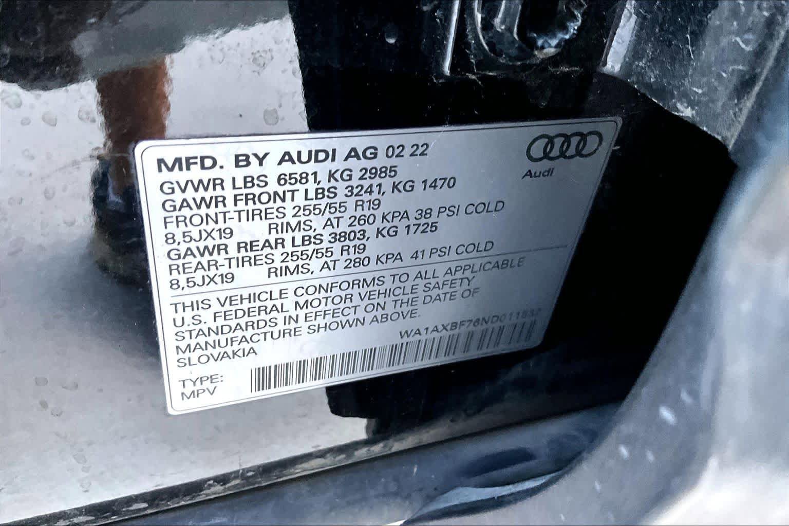 Used 2022 Audi Q7 3.0T Premium AWD/4WD image 35