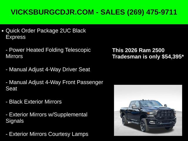 New 2026 RAM 2500 Tradesman image 16