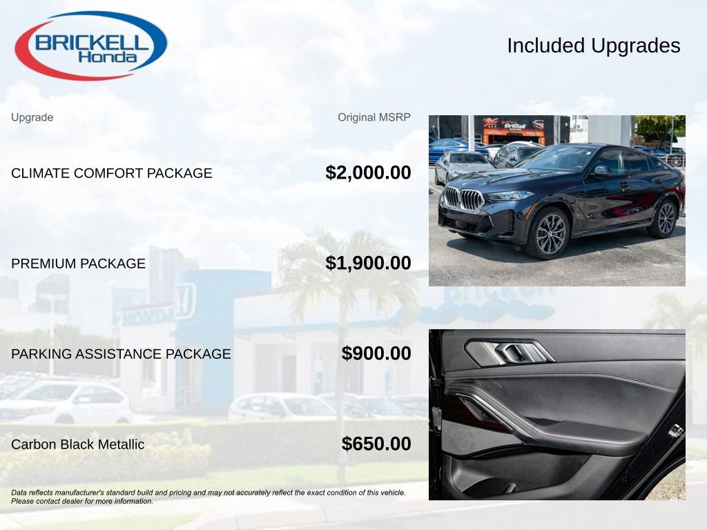 Used 2025 BMW X6 xDrive40i AWD/4WD image 11