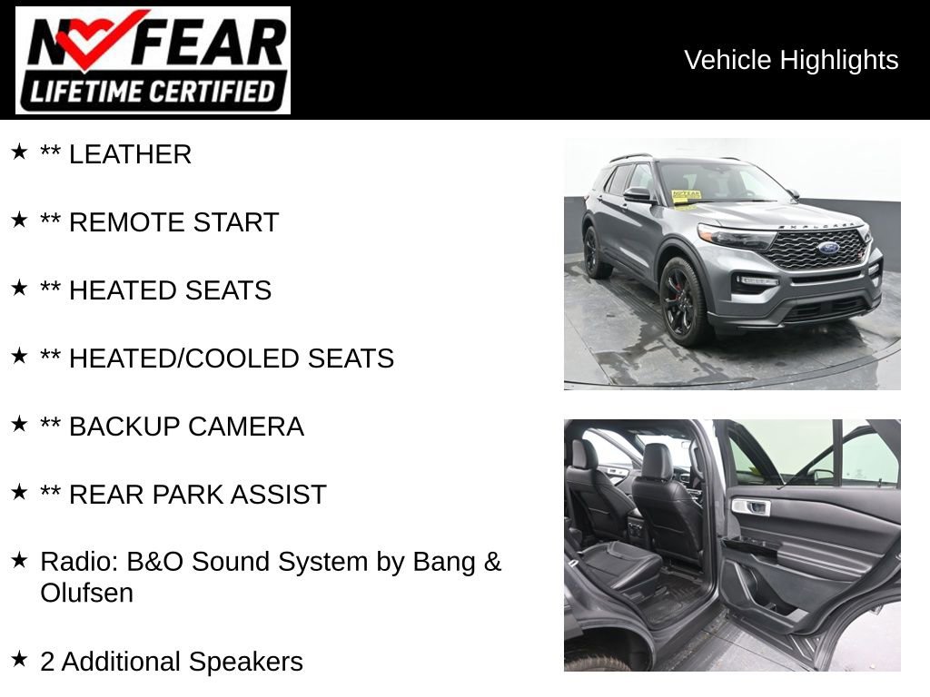 Used 2024 Ford Explorer ST w/ Equipment Group 401A image 2