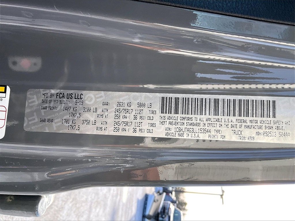 Used 2020 Jeep Gladiator Sport w/ Quick Order Package 24S image 32