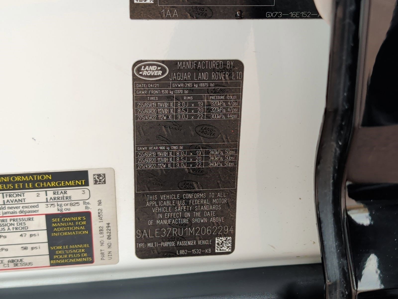 Used 2021 Land Rover Defender 110 X-Dynamic HSE image 30