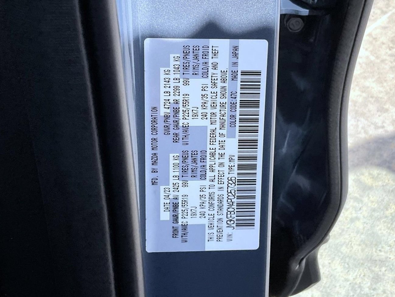 Certified 2023 MAZDA CX-5 Carbon Edition AWD/4WD image 26