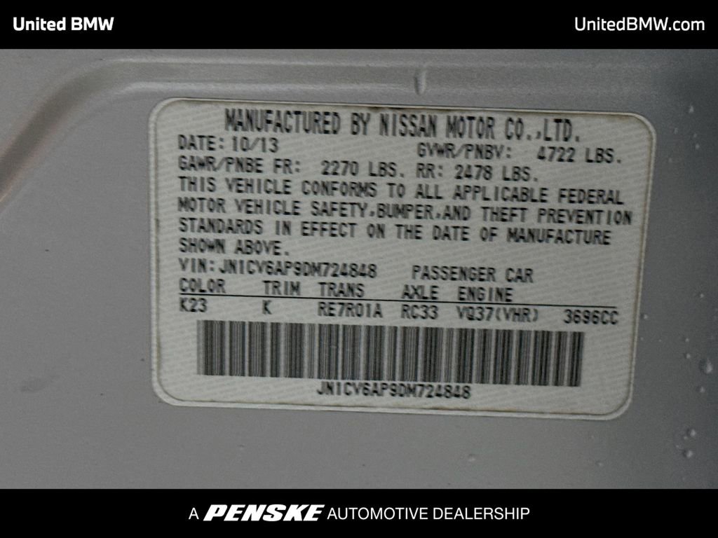 Used 2013 INFINITI G37 Journey w/ Premium Pkg image 14