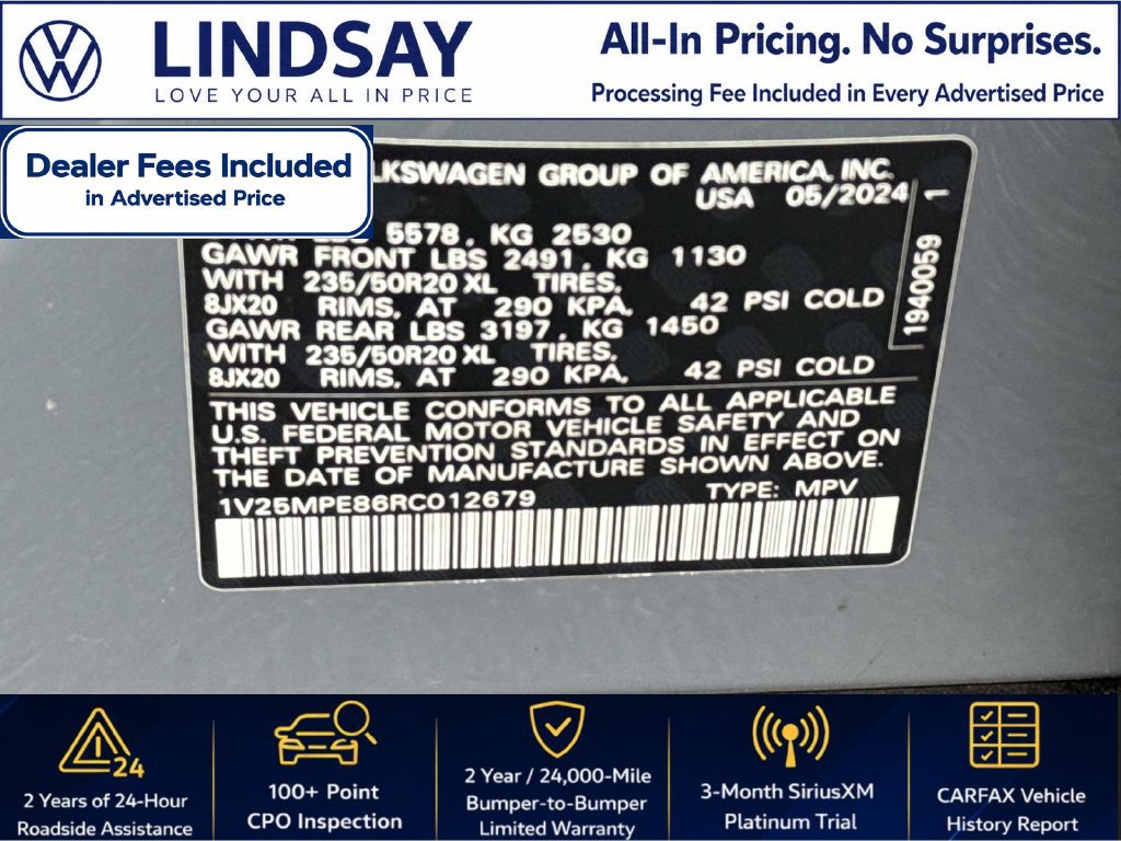 Used 2024 Volkswagen ID.4 S RWD image 27